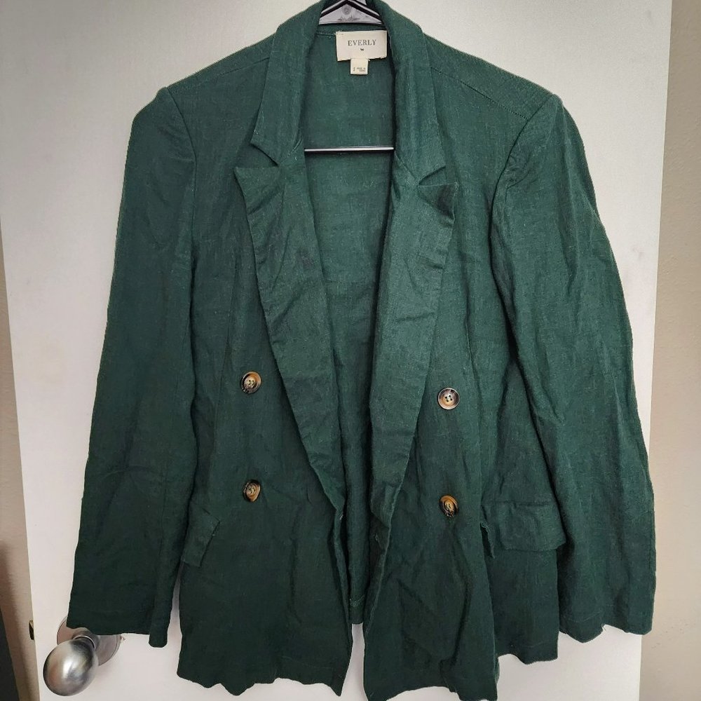 Everly Linen Blazer